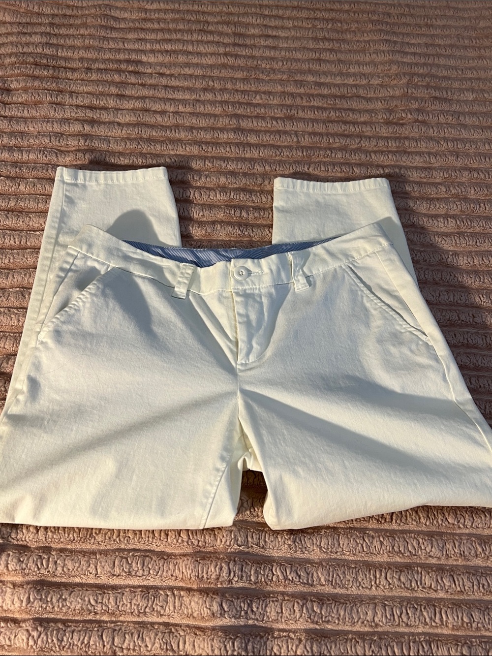 STYLUS White Ankle Capri Women’s Pants - Picture 5 of 8
